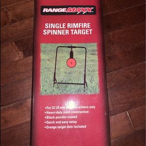 Spinning gun target